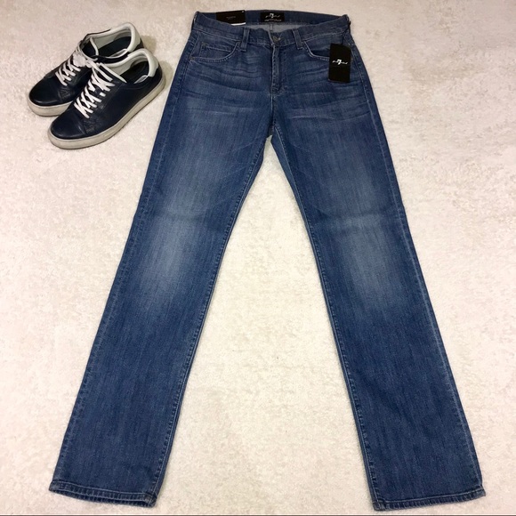 7 For All Mankind👖| Men’s Carsen Blue Jeans Sz 28 - Picture 3 of 6